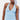 Baby Blue V neck Sleeveless Halter Top