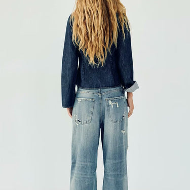 Luther Distressed High Waist Jeans