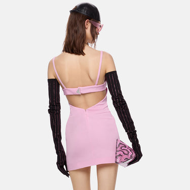 Barbie Mini Backless Dress