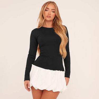 Emonee Long Sleeve Bubble Dress
