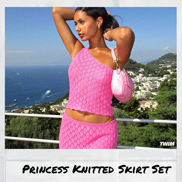 Princess Knitted Skirt Set