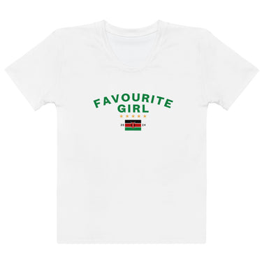 Personalized Kenya Favourite Girl T-shirt