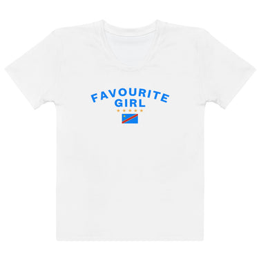 Personalized DR Congo Favourite Girl T-Shirt