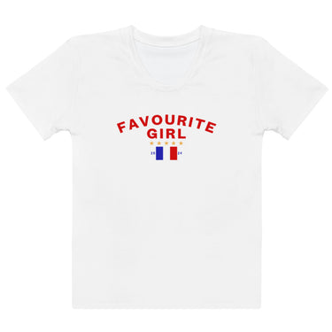 Personalized France Favourite Girl T-Shirt