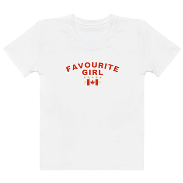 Personalized Canada Favourite Girl T-Shirt