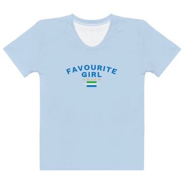 Personalized Sierra Leone Favourite Girl T-shirt