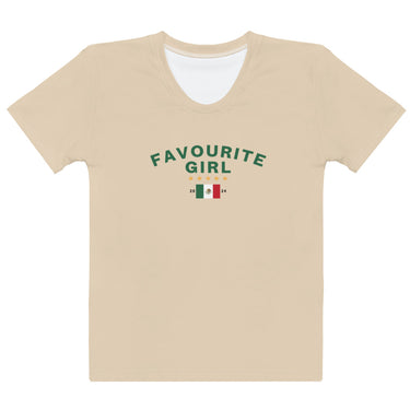 Personalized Mexico Favourite Girl T-shirt