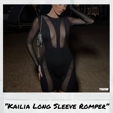 Kailia Long Sleeve Romper