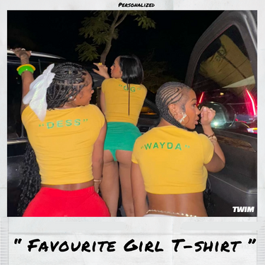 Personalized Nigerian Favourite Girl T-shirt